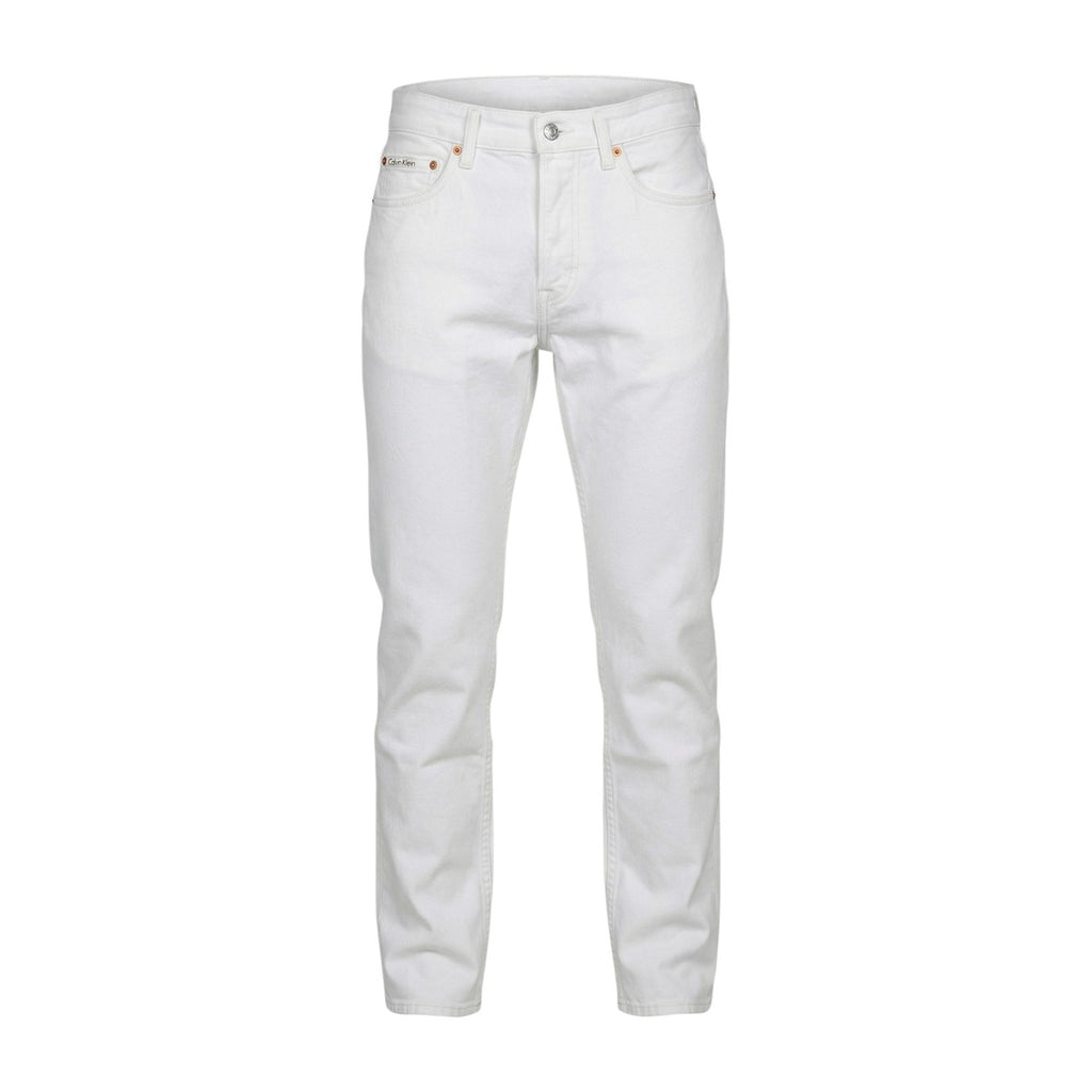 Calvin Klein Jeans — Pantalon LV04RF751G blanc stretch homme — vue 5