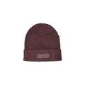 Calvin Klein — Women's Purple Chunky Rib Beanie