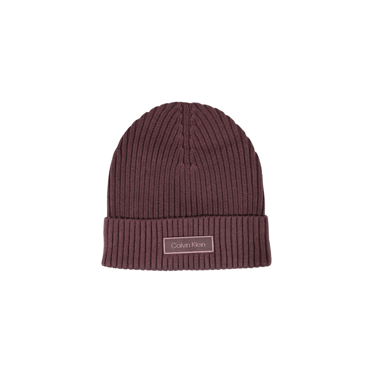 Calvin Klein — Bonnet Chunky Rib violet femme