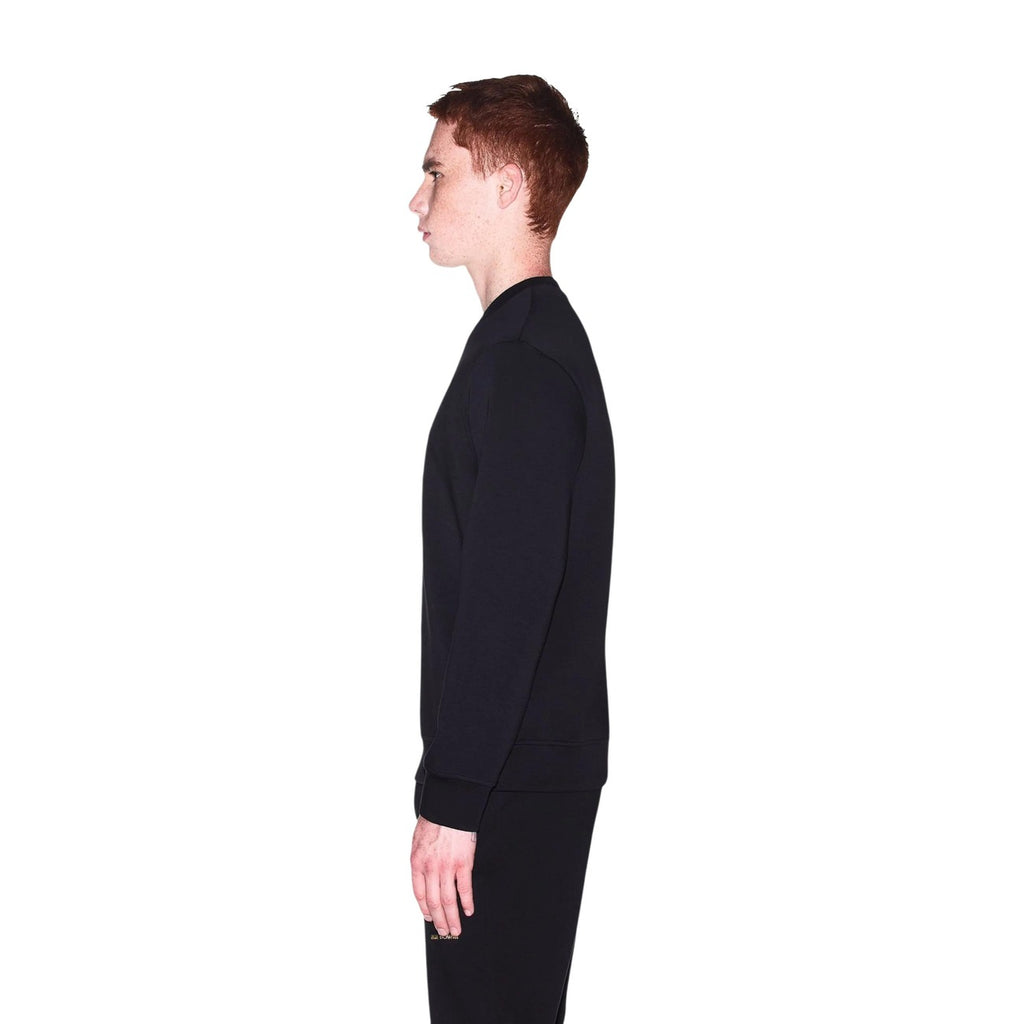 Armani Exchange — Sweat-Shirt Stretch Herren Schwarz — Ansicht 5