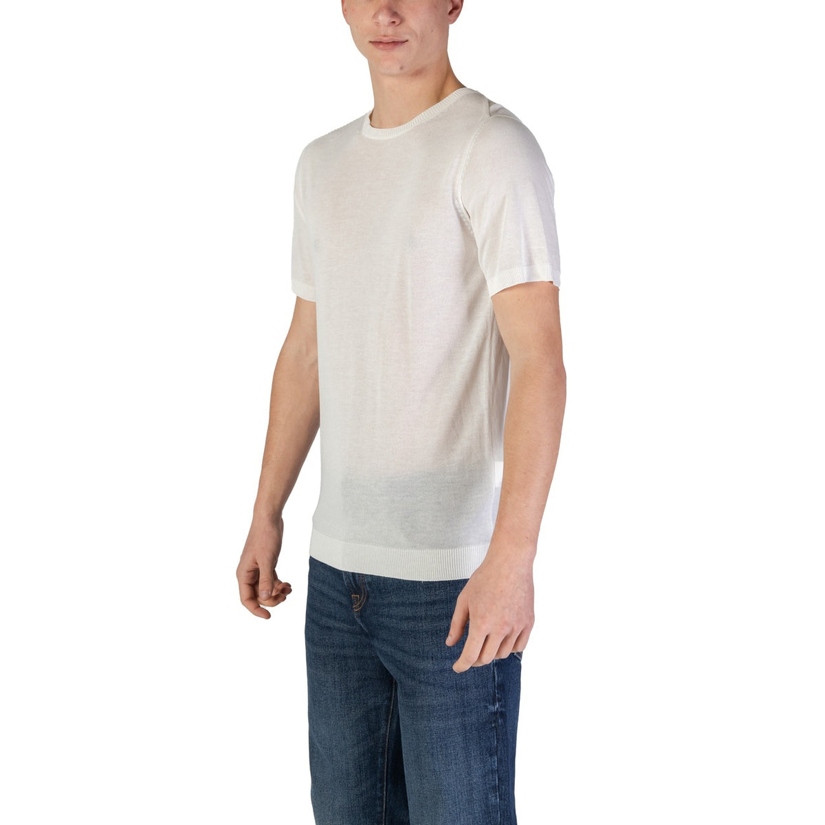 Fashion Brand — Polo blanc homme — vue 4