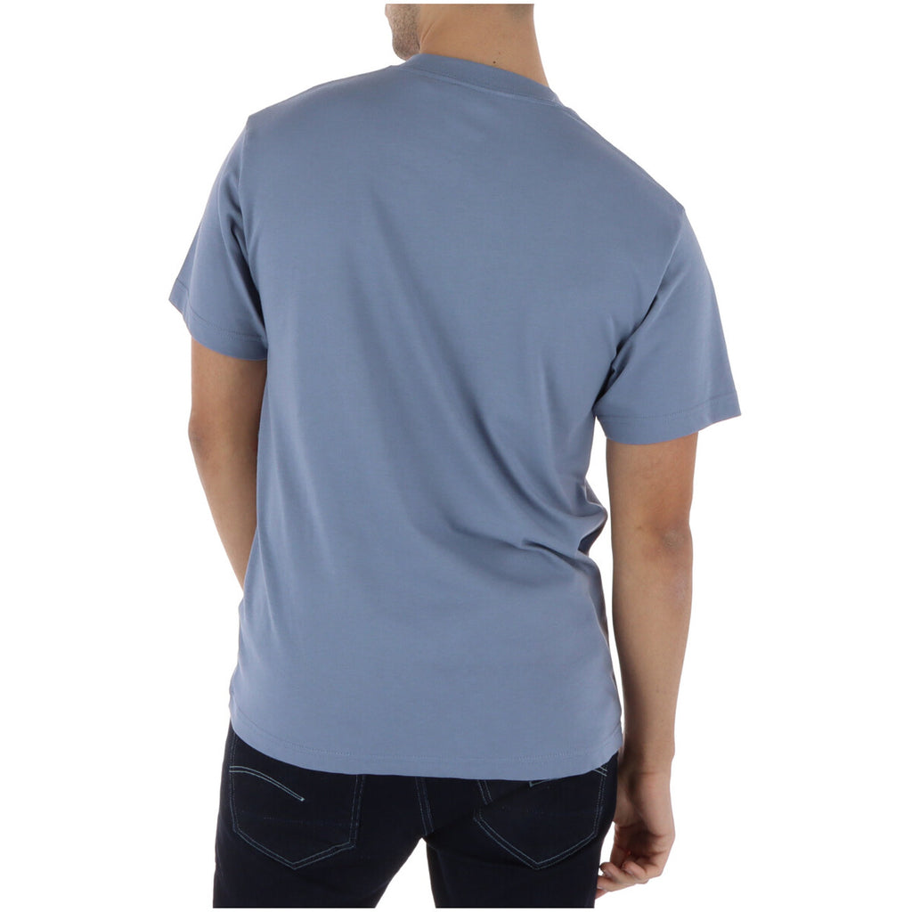 Vans — Men's light blue R9XFOI1 t-shirt — view 2