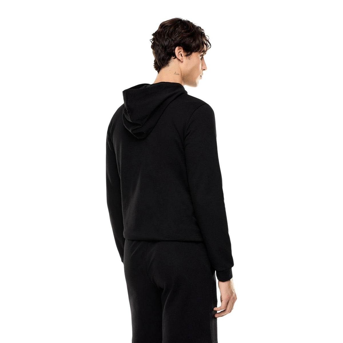 EA7 — Sweat-shirt noir homme — vue 3