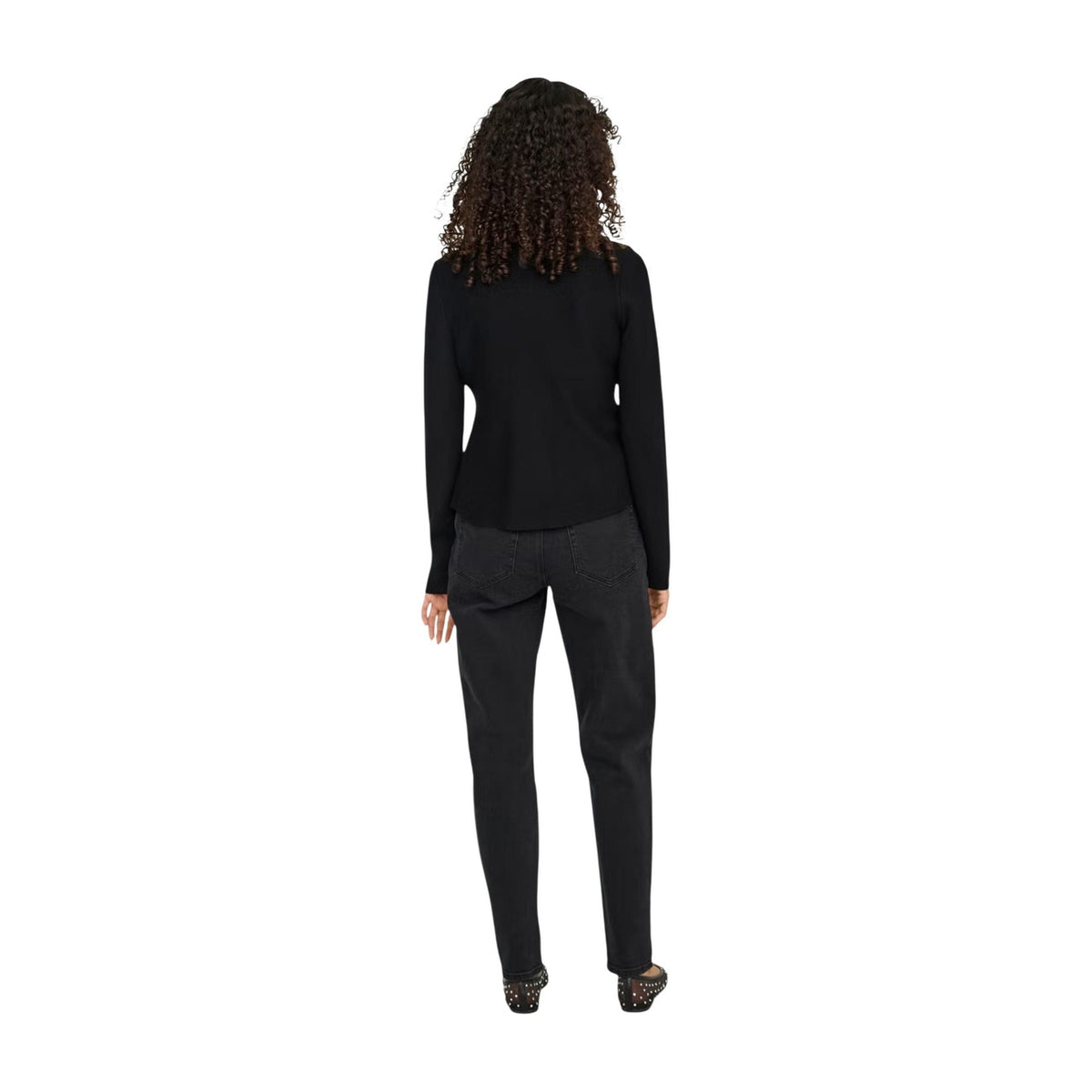 Only — Knitted sweater ref. MELLI black woman — view 3