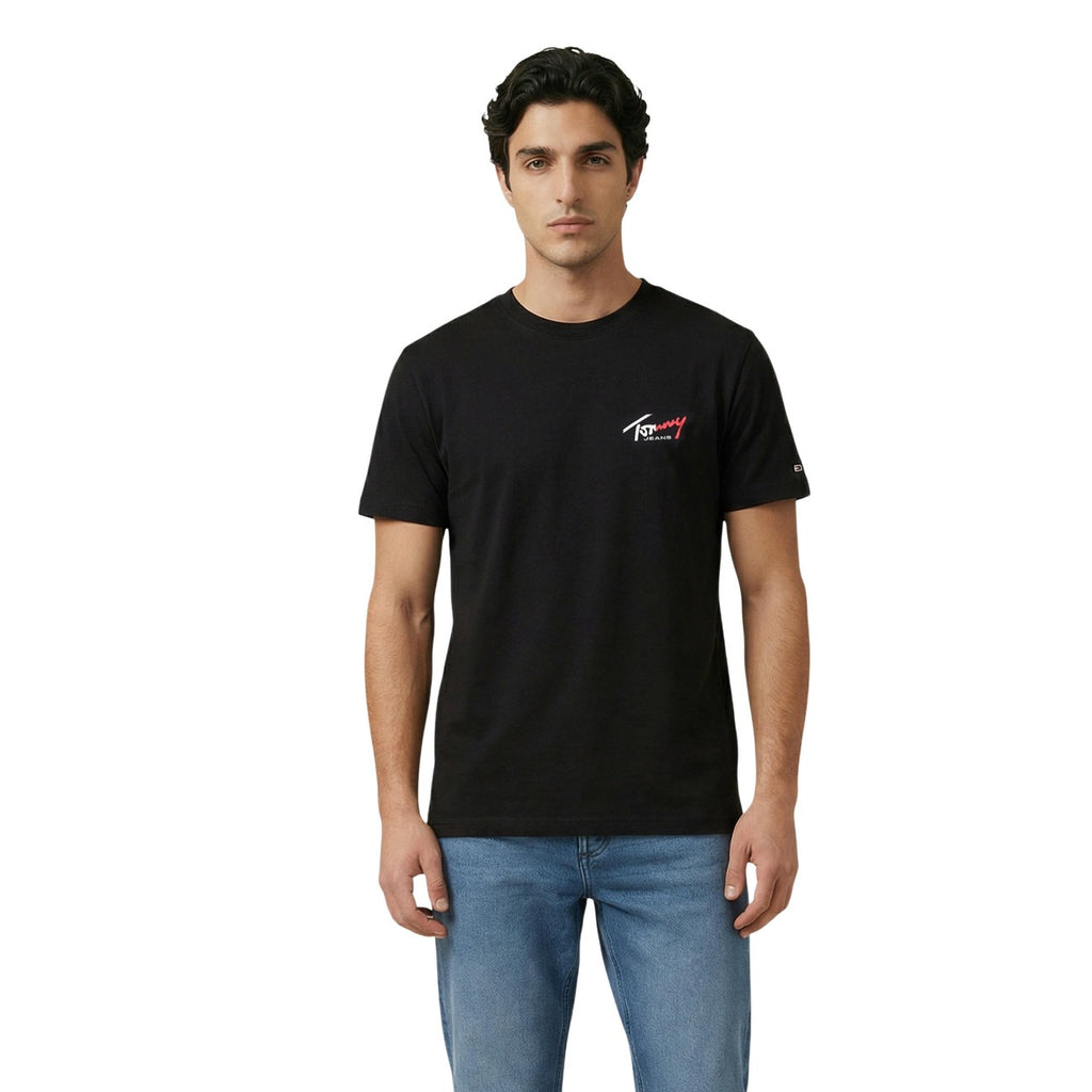 Tommy Jeans — T-Shirt DM0DM22538 aus Bio-Baumwolle für Herren