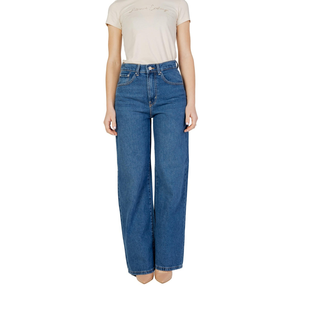 Only — Jean réf. 15222046 bleu femme