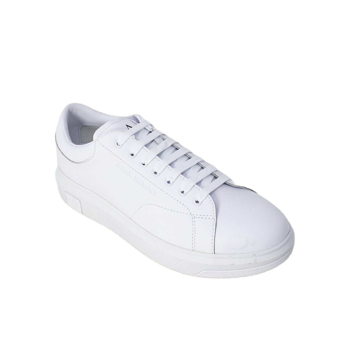 Armani Exchange — Men’s white XUX123 sneakers — view 6