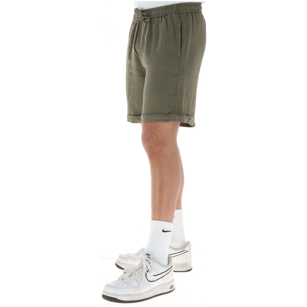 Lyle & Scott — Men’s linen Bermuda shorts — view 3