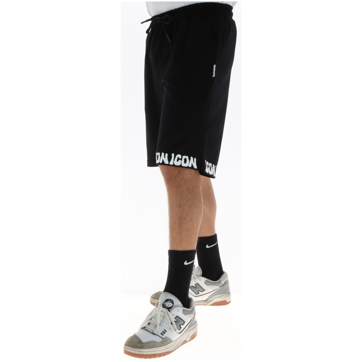 Icon — Bermuda IUB017 noir homme — vue 3