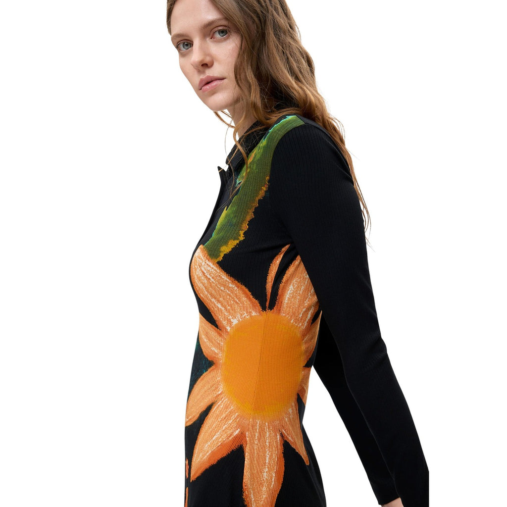 Desigual — Women's black Edinburgh dress — view 3