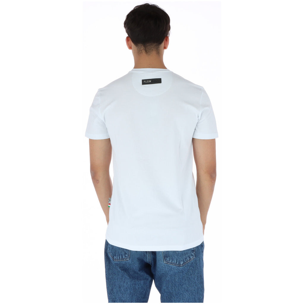 Plein Sport — T-shirt 105BIS blanc homme — vue 2
