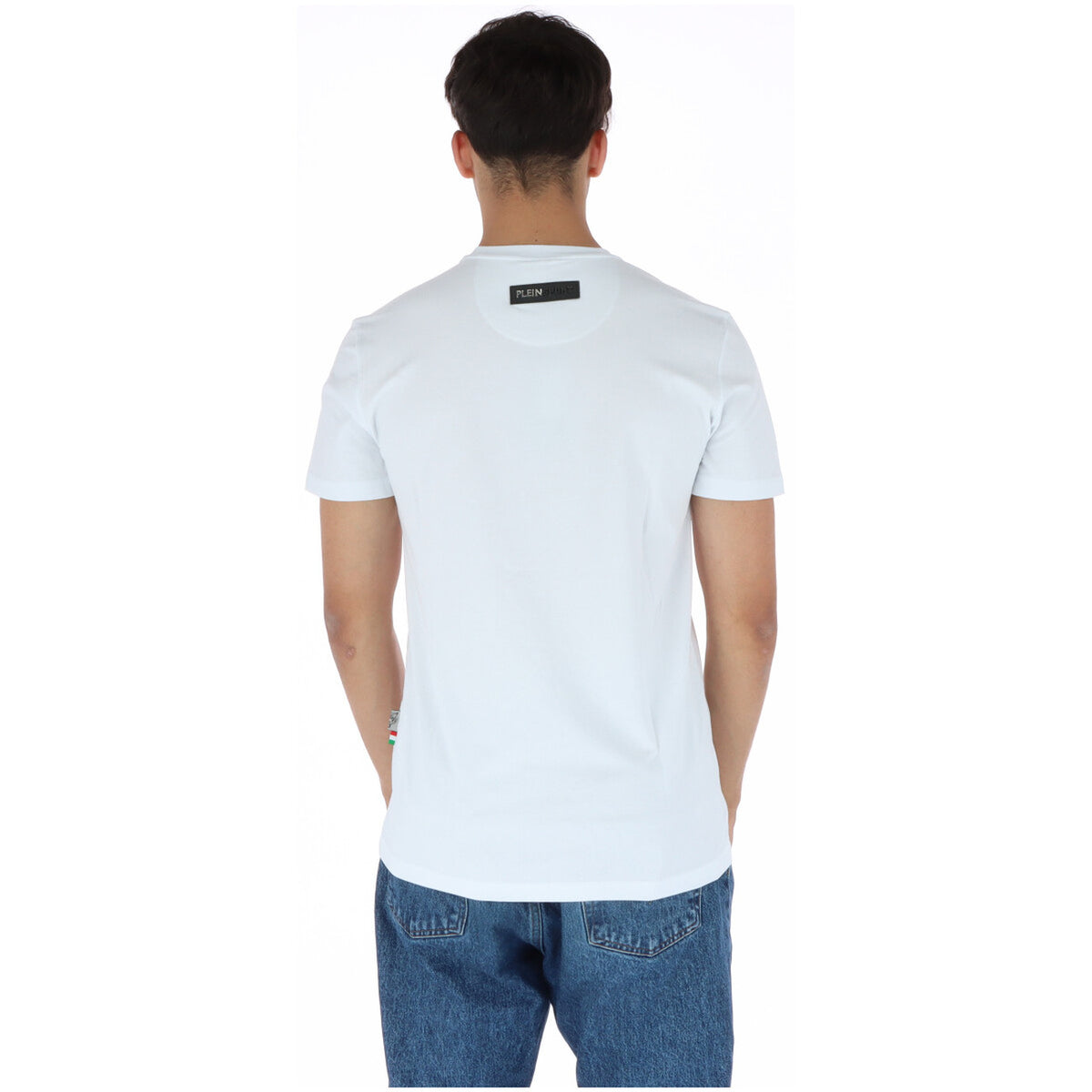 Plein Sport — T-shirt 105BIS blanc homme — vue 2