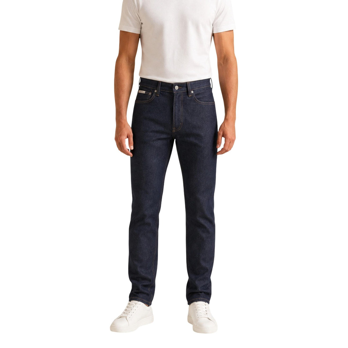 Calvin Klein Jeans — Men's azure blue stretch jeans