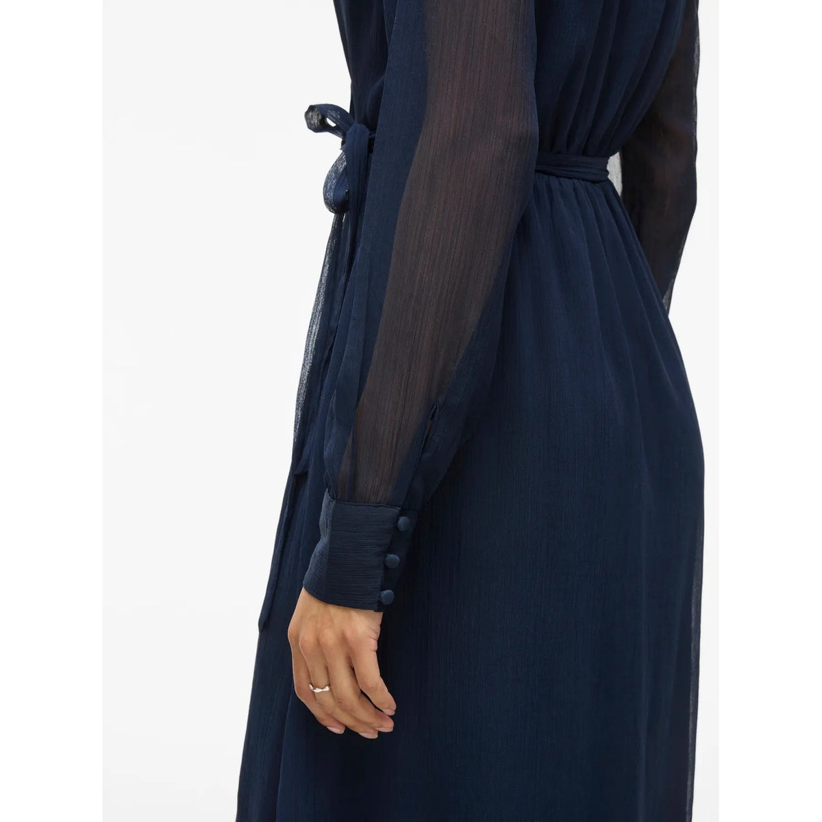 Vila Clothes — Robes 14095704 bleu femme — vue 3