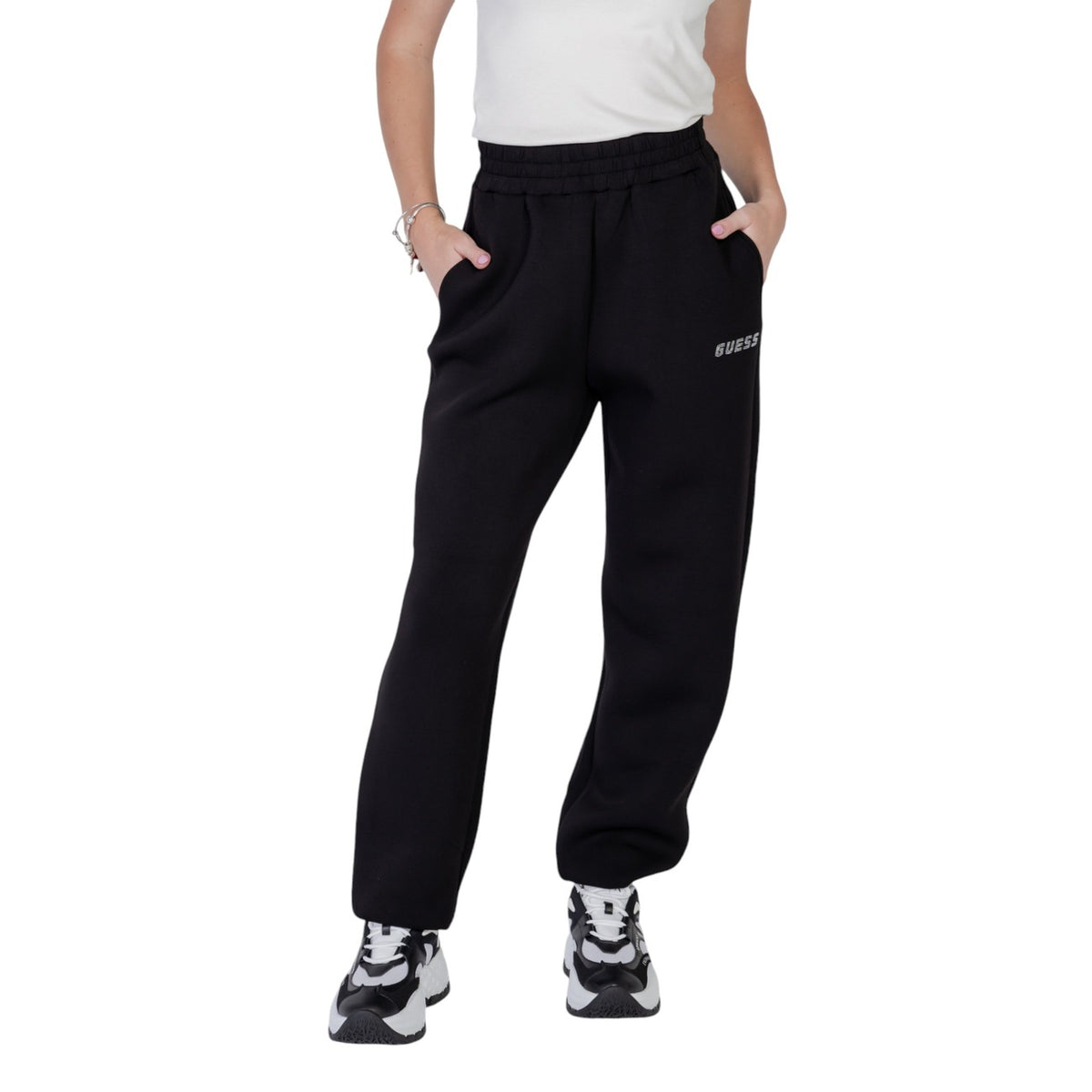 Guess Active — Jogging Cecilia Scuba blanc femme — vue 6