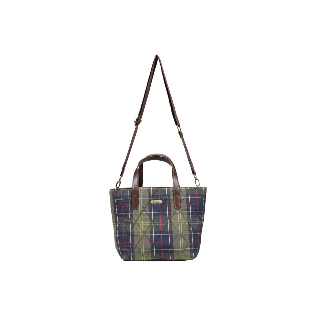 Barbour — Mini Quilted damescabas — Tartan classique — afbeelding 5