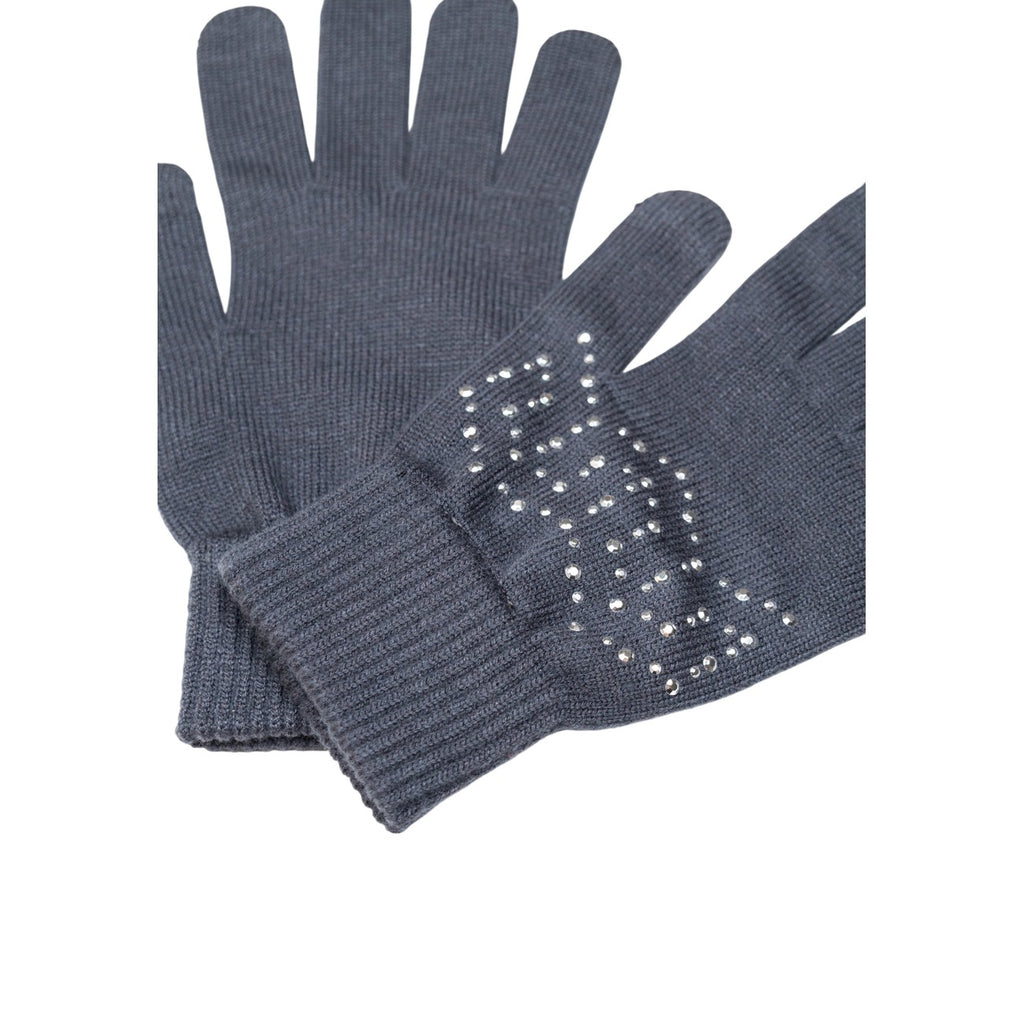 Pieces — Gants 17152040 gris femme — vue 3