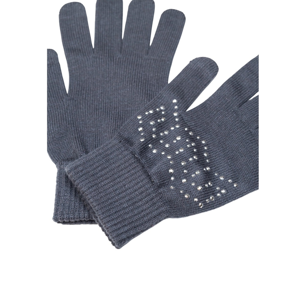 Pieces — Gants 17152040 gris femme — vue 3