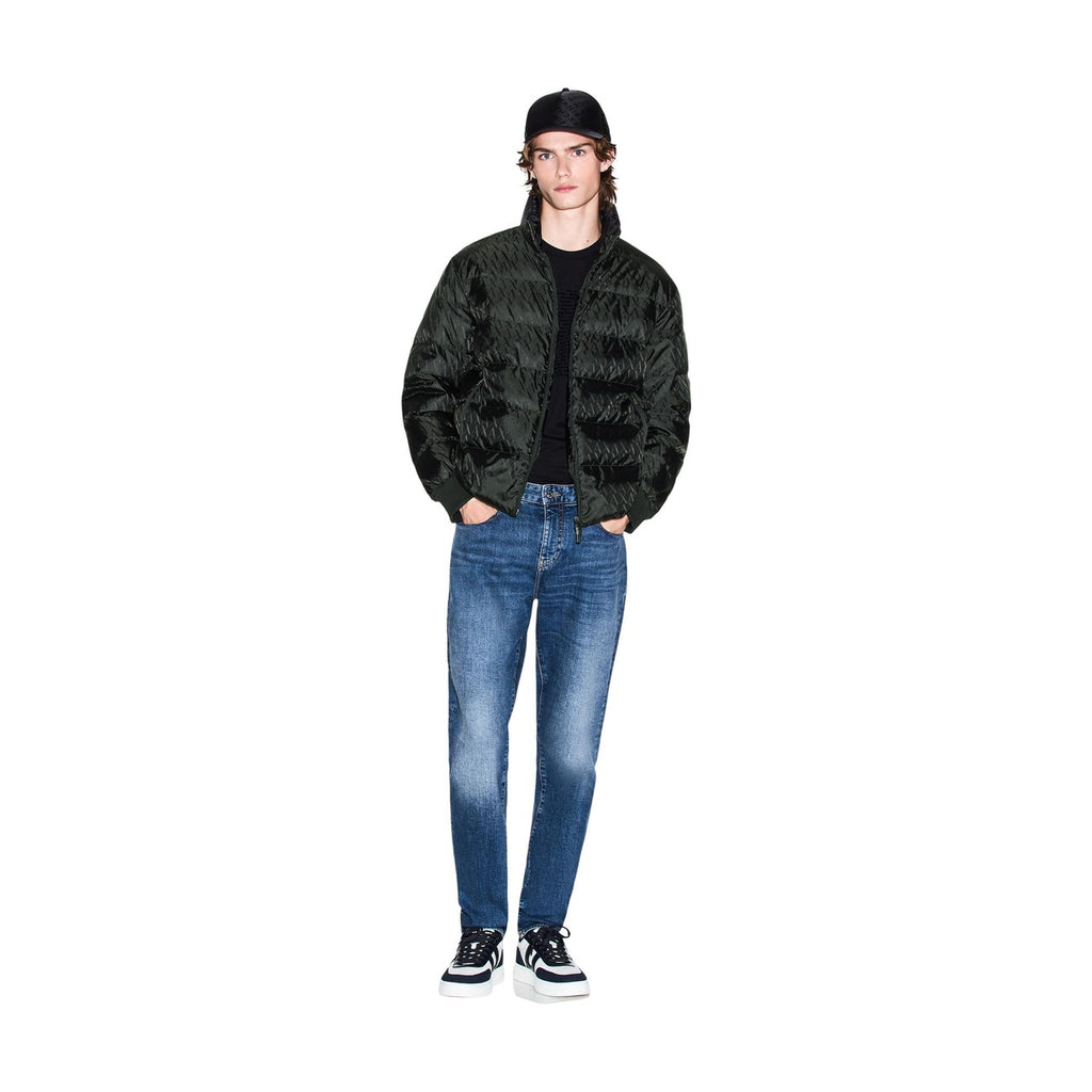 Armani Exchange — Schwarze Herrenjacke — Ansicht 5