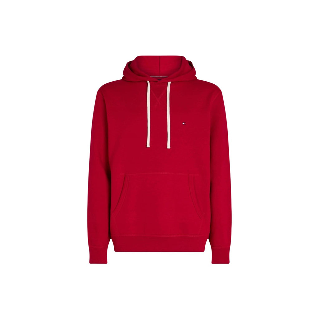 Tommy Hilfiger – Rotes Sweatshirt mit Rundhalsausschnitt für Herren — Ansicht 4