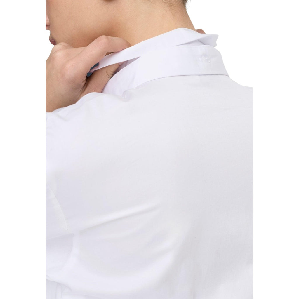 Jacqueline de Yong — Shirt 15363065 round neck white woman — view 5