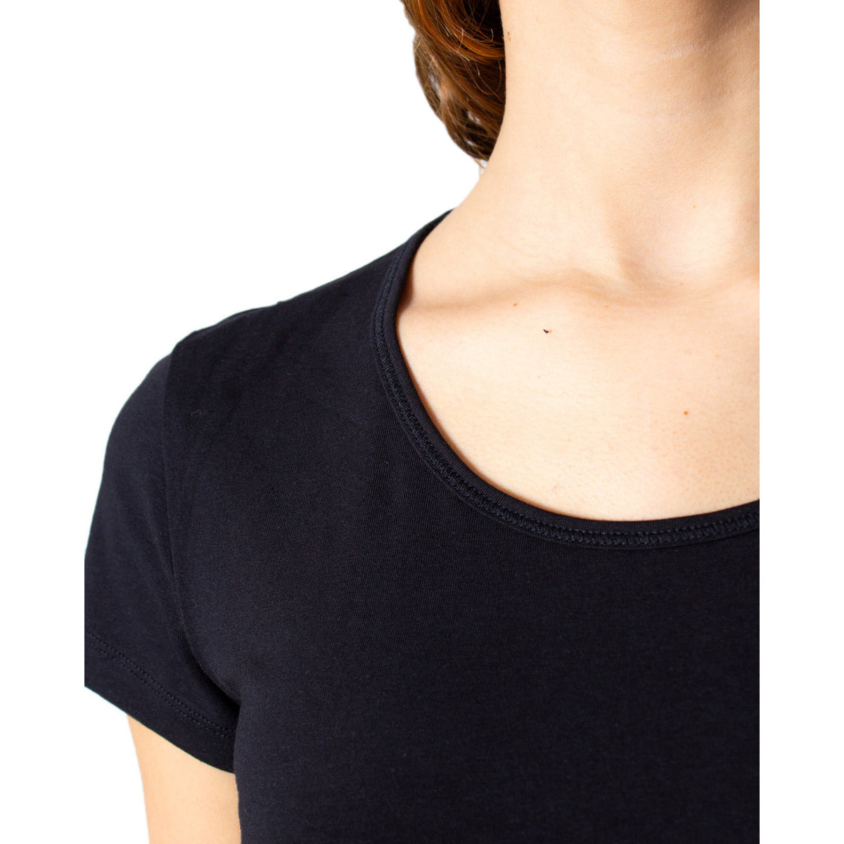 Only — T-shirt réf. 15205059 noir femme — vue 3
