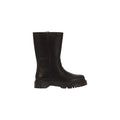 Dr. Martens — Anistone instaplaarzen van zwart leer voor dames