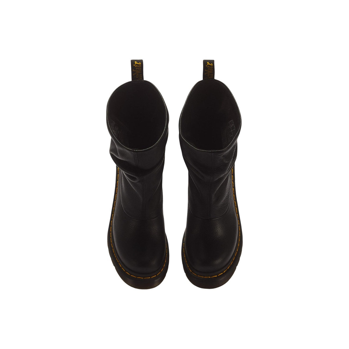 Dr. Martens — Bottes Kasey Lo en cuir noir femme — vue 4
