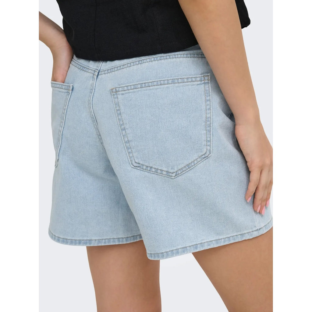 Only — Shorts ref. 15196224 light blue woman — view 4