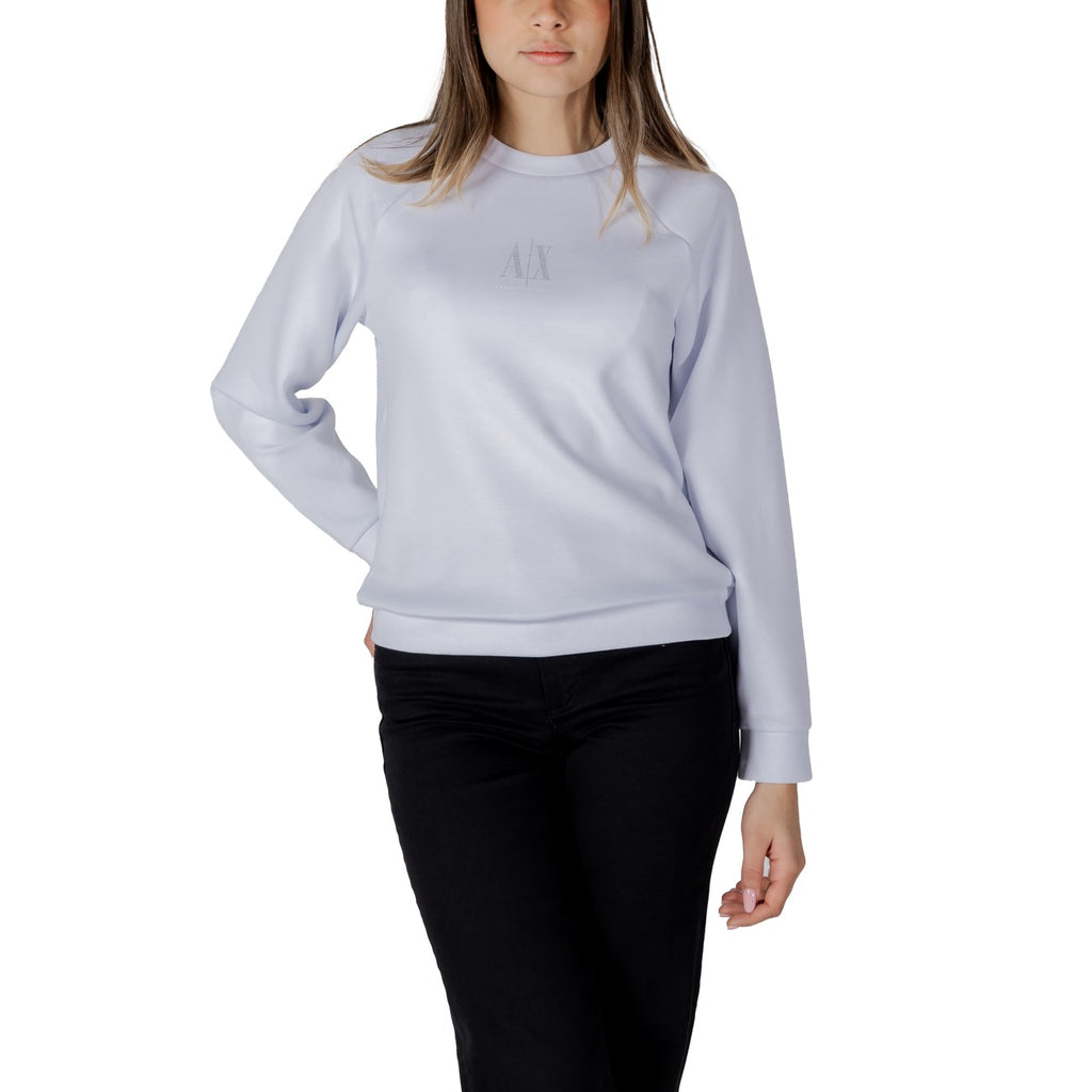Armani Exchange — Sweat XW000826 wit dames — afbeelding 5