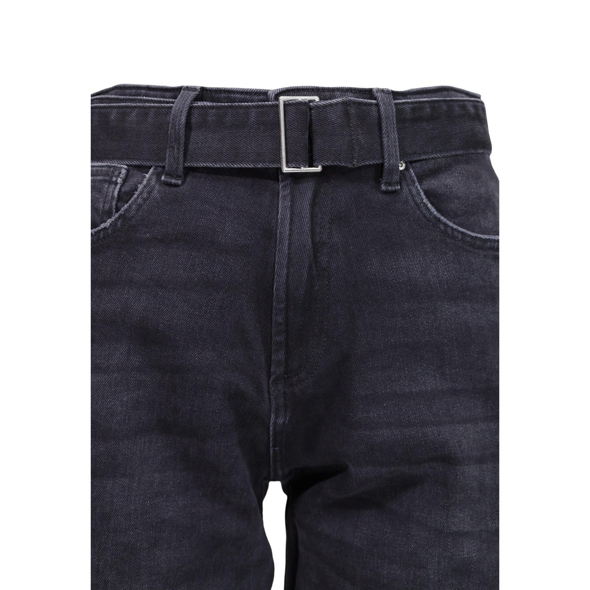 Only — ONLFENANDA Barrel high-waisted jeans black woman — view 5