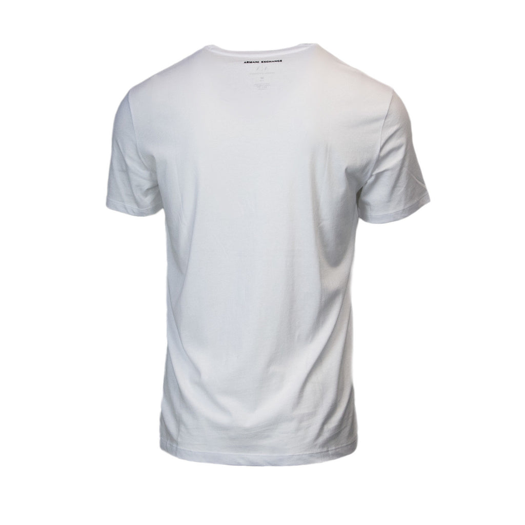 Armani Exchange — Wit heren-T-shirt — afbeelding 2