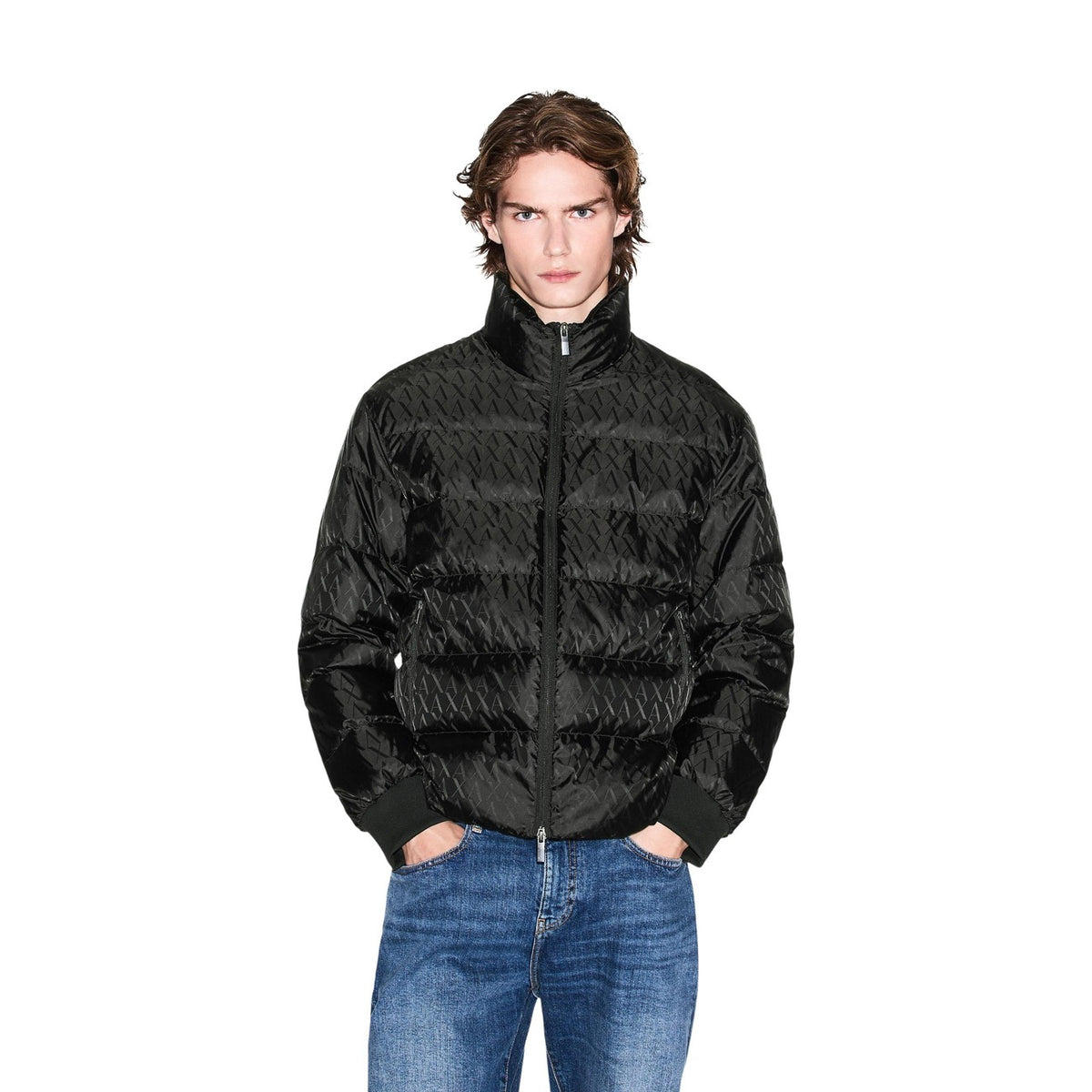 Armani Exchange — Veste noire homme
