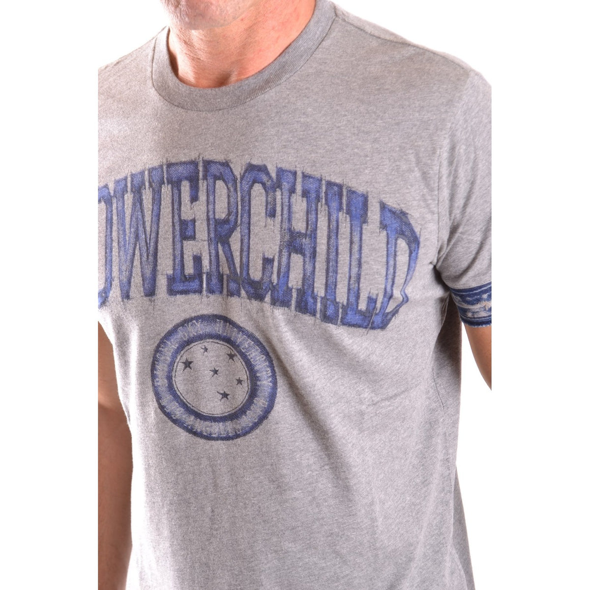 Diesel — T-shirt réf. B_26025 gris homme — vue 5