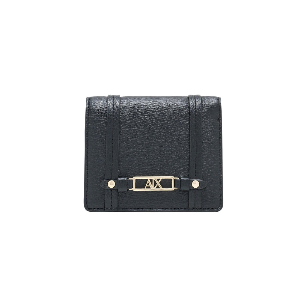 Armani Exchange — Portefeuille compact XW002613 noir femme