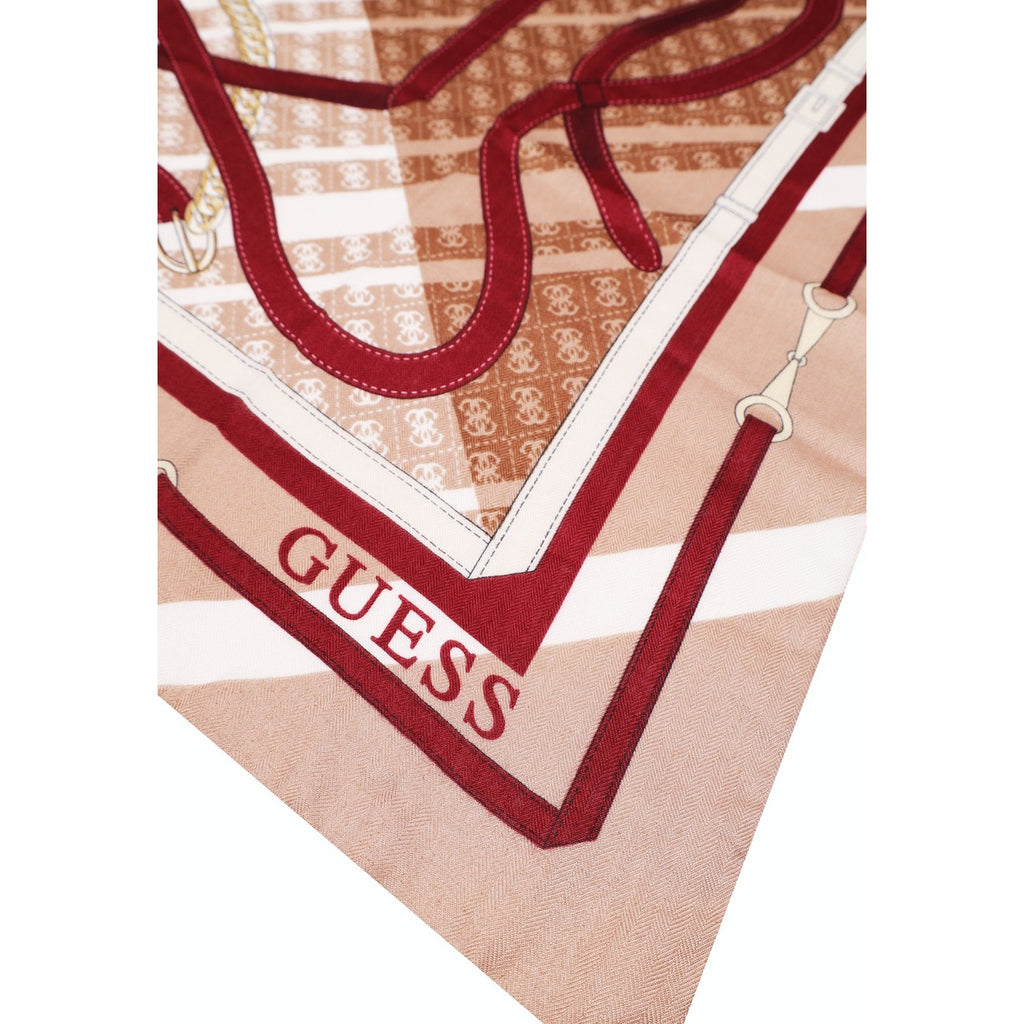 Guess — Yvonne Logo scarf 120 × 120 woman — view 4