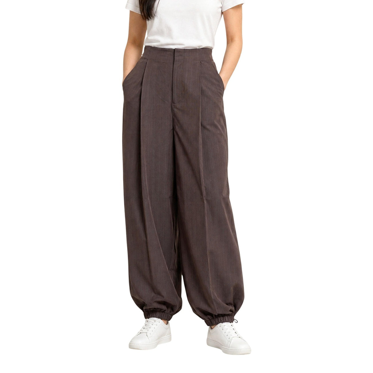 Only — ONLRUMBA-ALDEN brown women’s pants