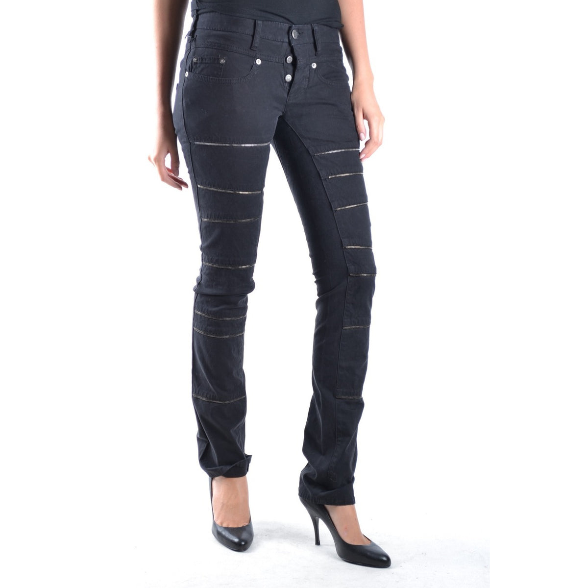 Neil Barrett — Jeans B_11456 Damen schwarz — Ansicht 3