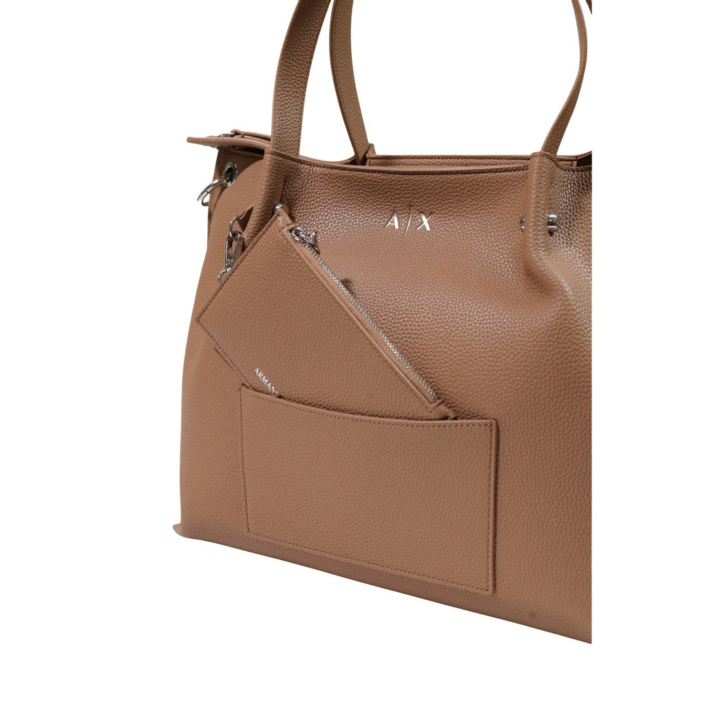 Armani Exchange — Women’s beige shopper bag — view 5