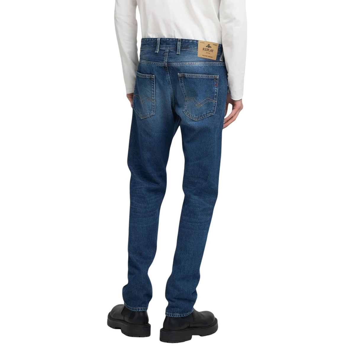 Replay — Jean réf. MA972 bleu homme — vue 2