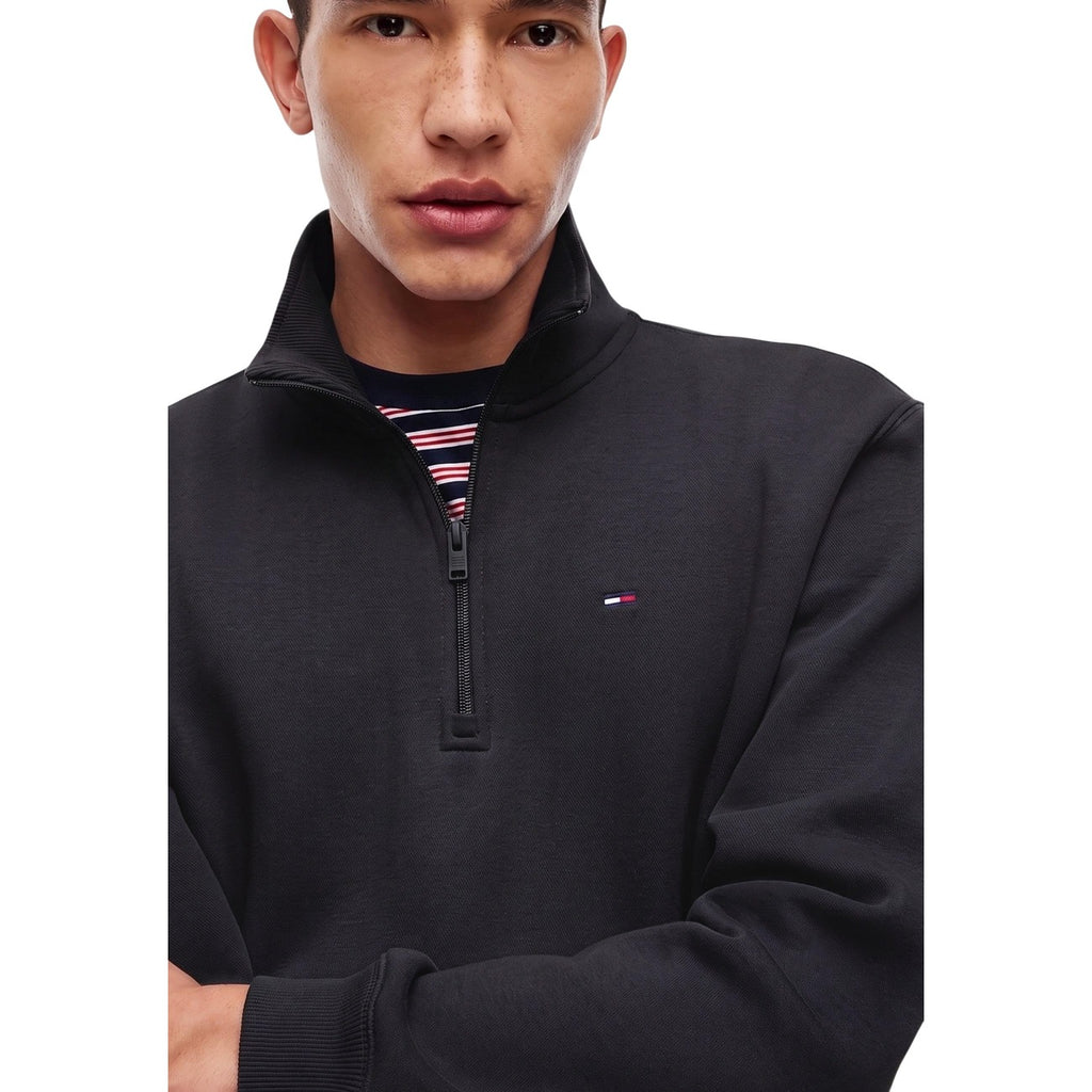 Tommy Jeans — Zwarte sweater van katoenmix voor heren — afbeelding 5
