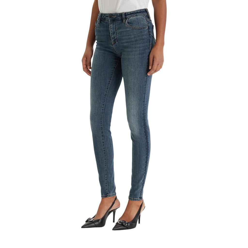 Armani Exchange — Dames stretch jeans blauw