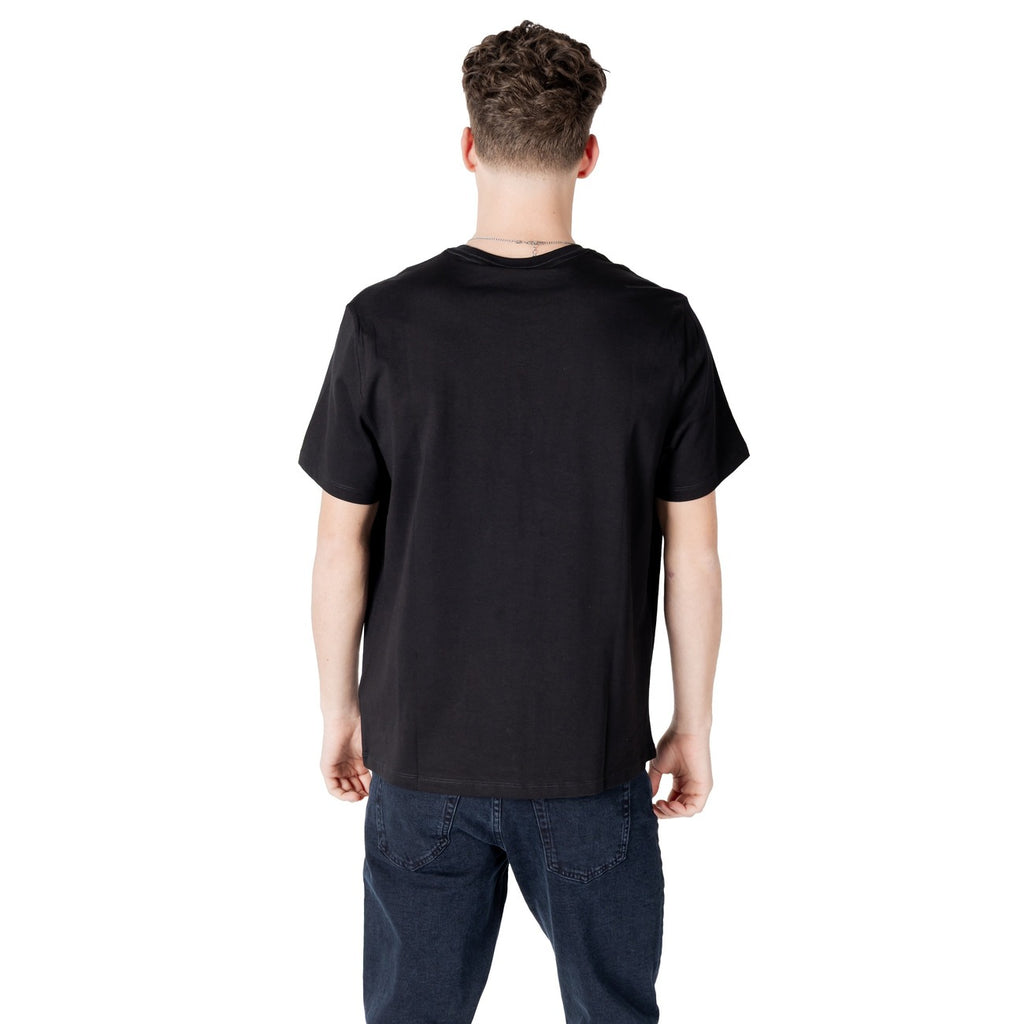 Calvin Klein Jeans – Herren-T-Shirt LV04RB862 schwarz — Ansicht 2