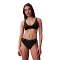 Calvin Klein Jeans — Women's black HALTER BRALETTE swimsuit