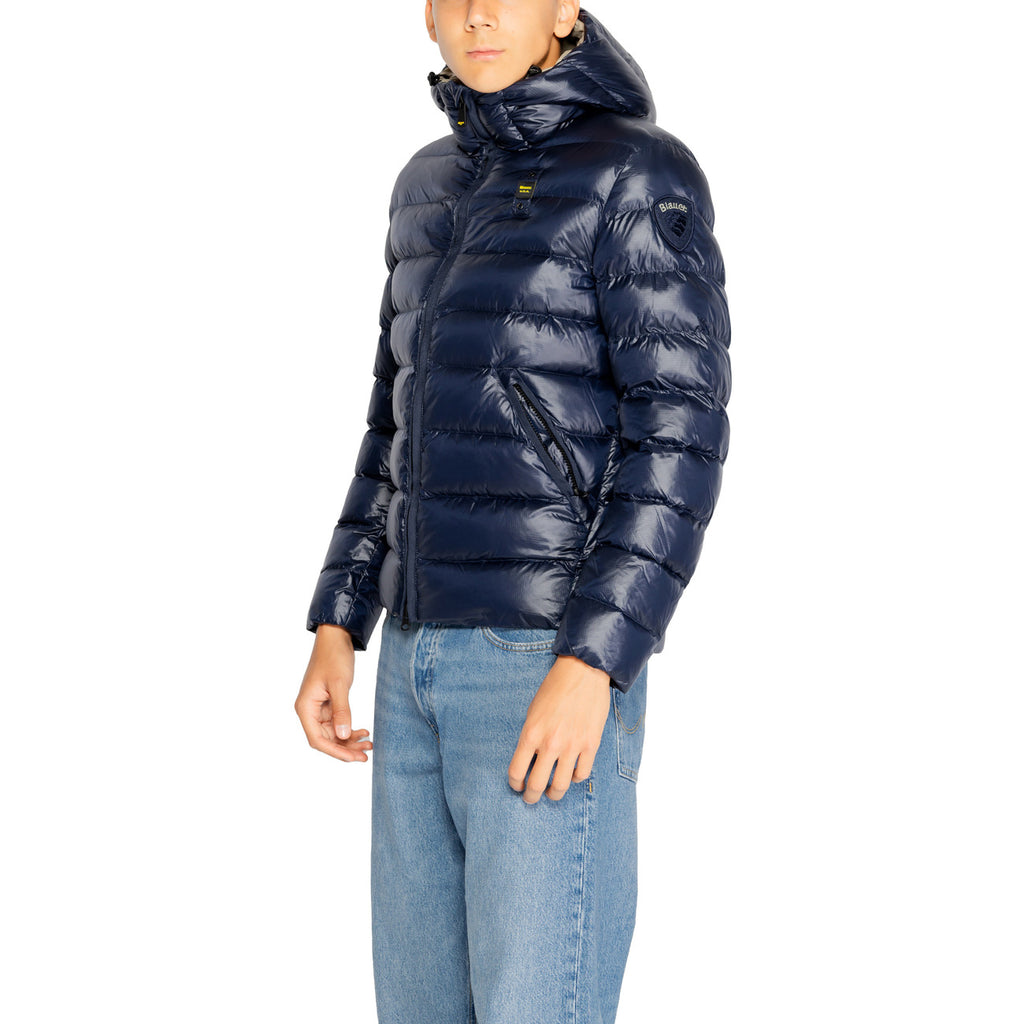 Blauer — Doudoune Adams bleue homme — vue 3