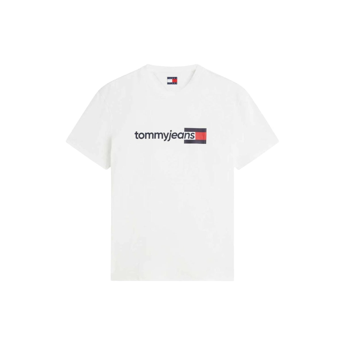 Tommy Jeans — Men’s white organic cotton t-shirt — view 3