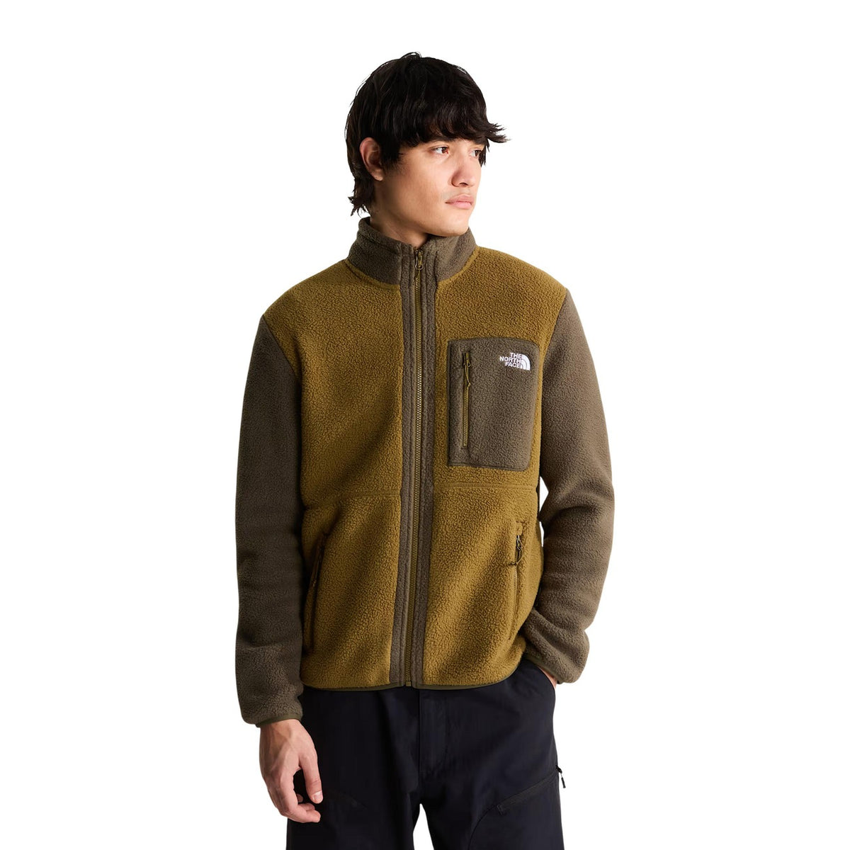 The North Face — Polaire Yumiori Full Zip homme — vue 3 — Vert