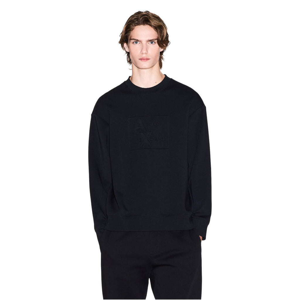 Armani Exchange — Sweatshirt XM001371 zwart heren — afbeelding 5