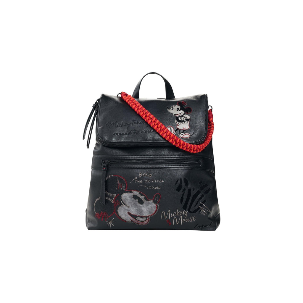 Desigual — Sac Mickey Face Hampton noir femme