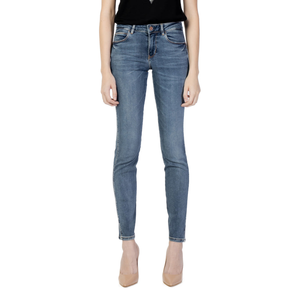 Guess — jeans W2yaj2d4q02 voor dames - kleur blauw
